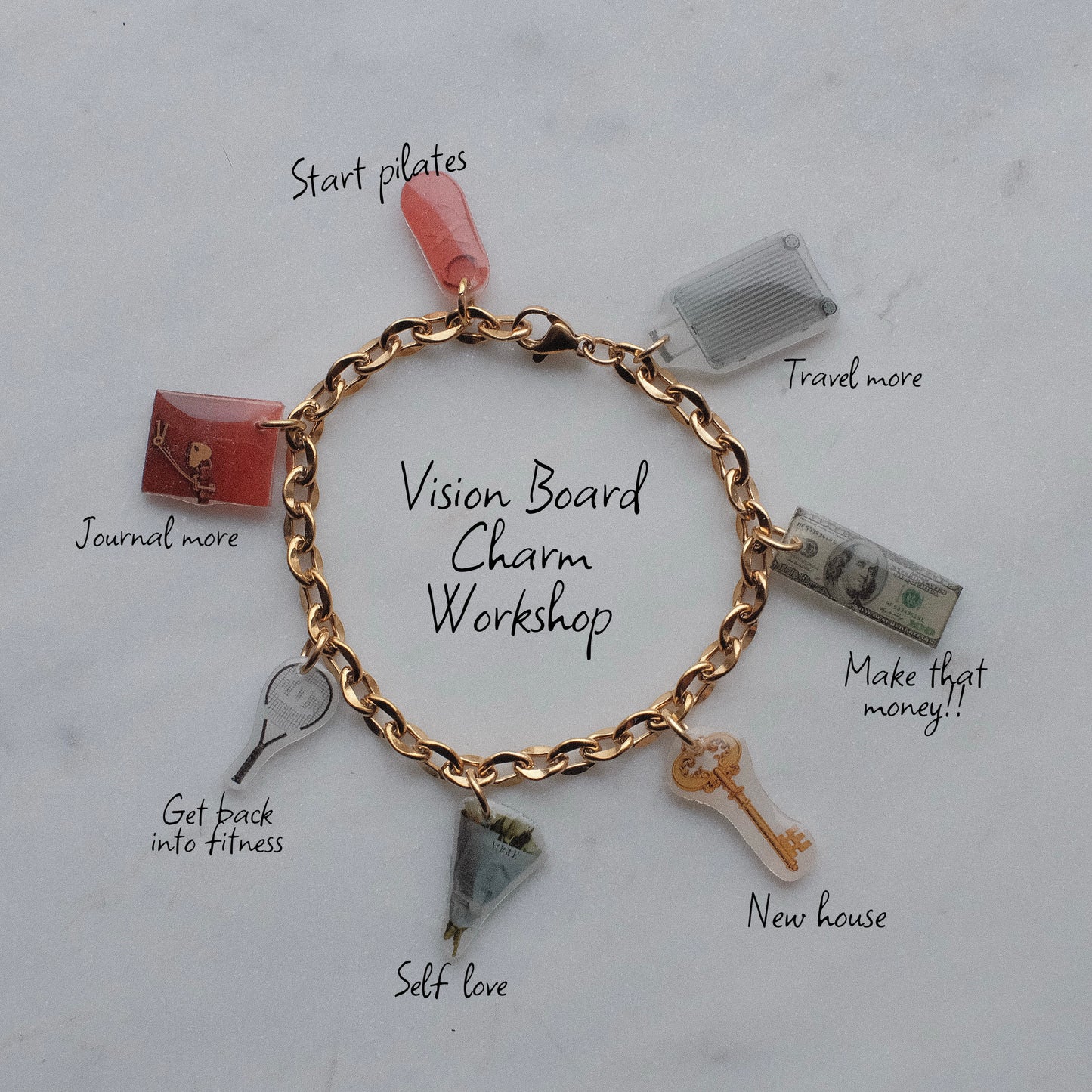 Vision Board Charm Workshop