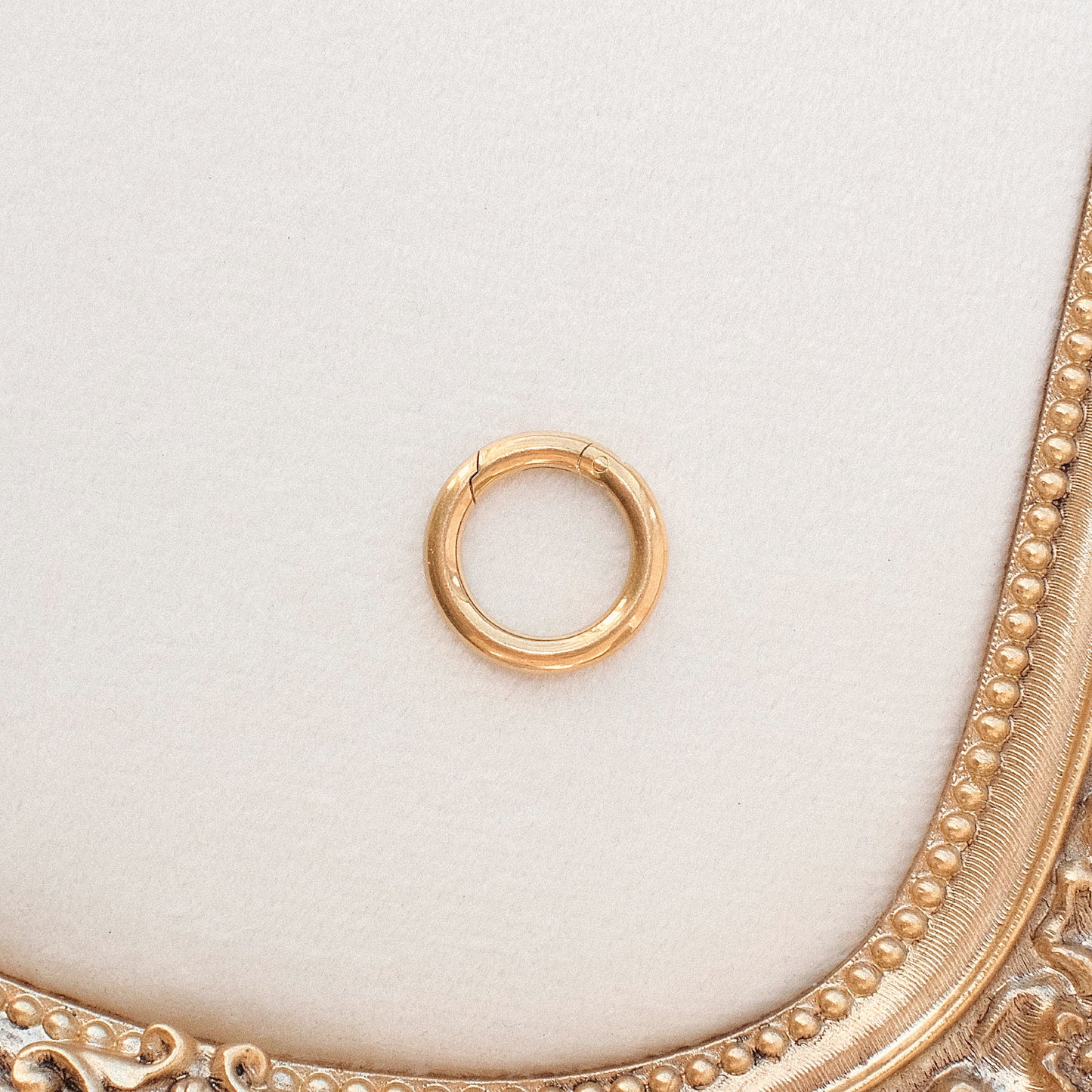 No.7 Gold Charm Holder