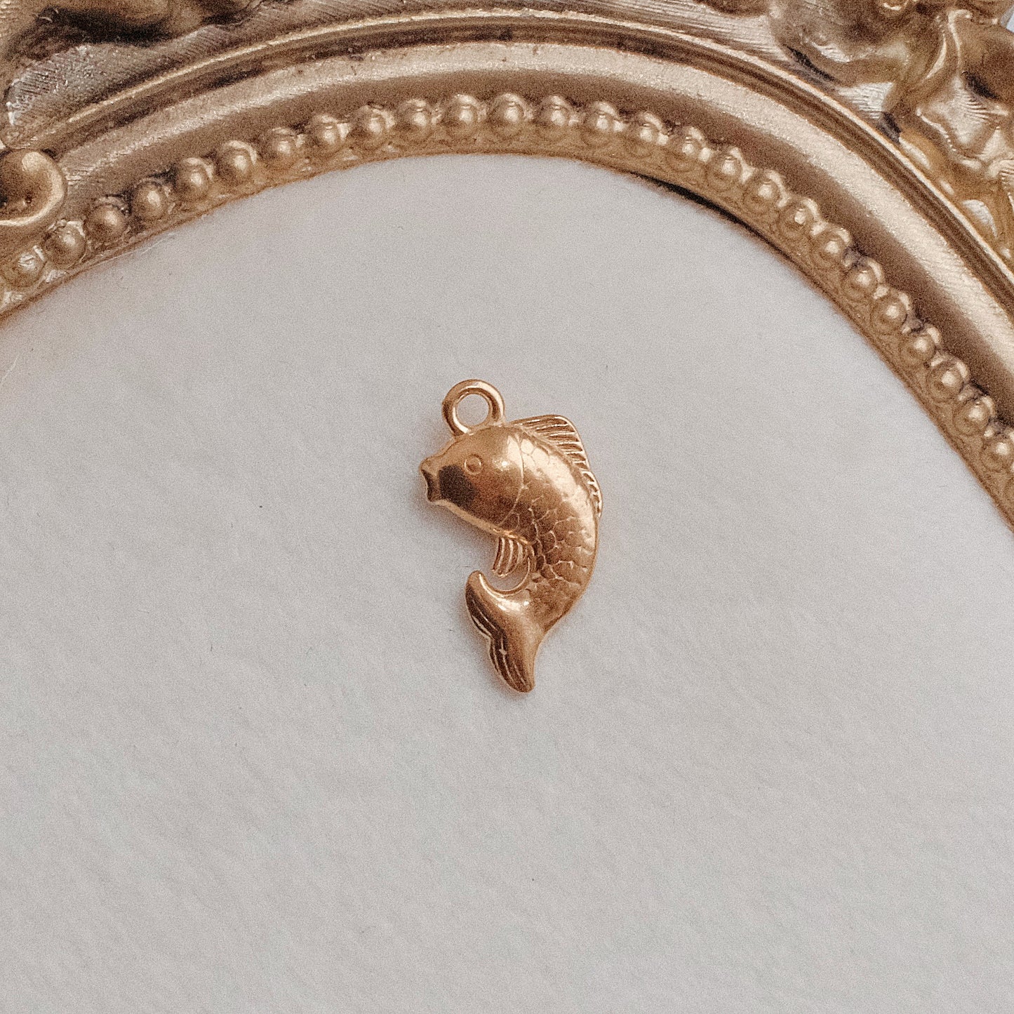 Gold Fish Charm