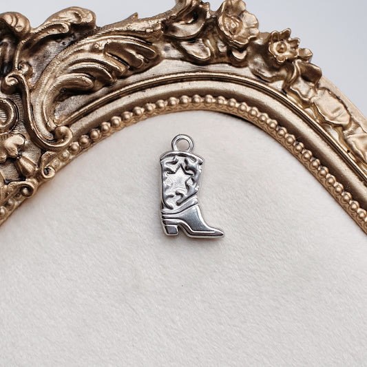 Silver Star Cowboy Boot