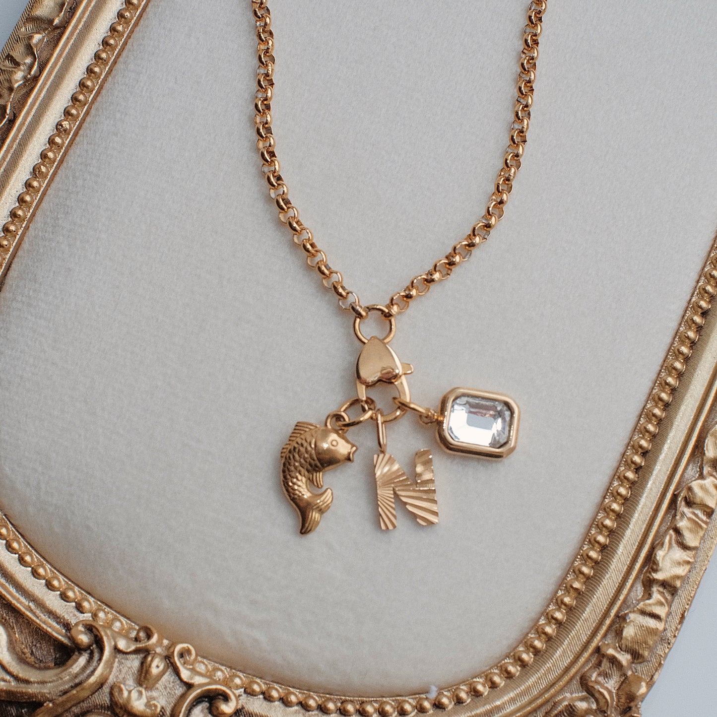 No.9 Gold Necklace