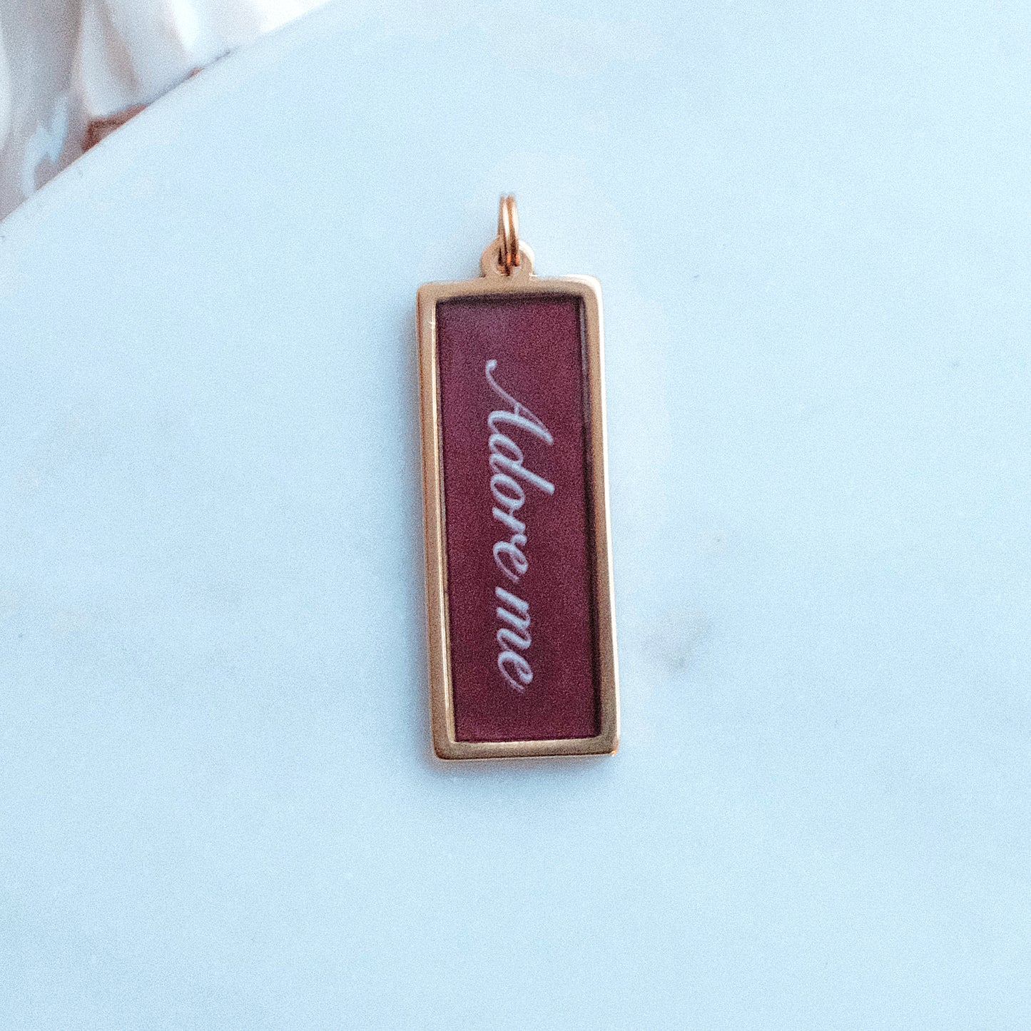 Gold Adore Me Pix Charm