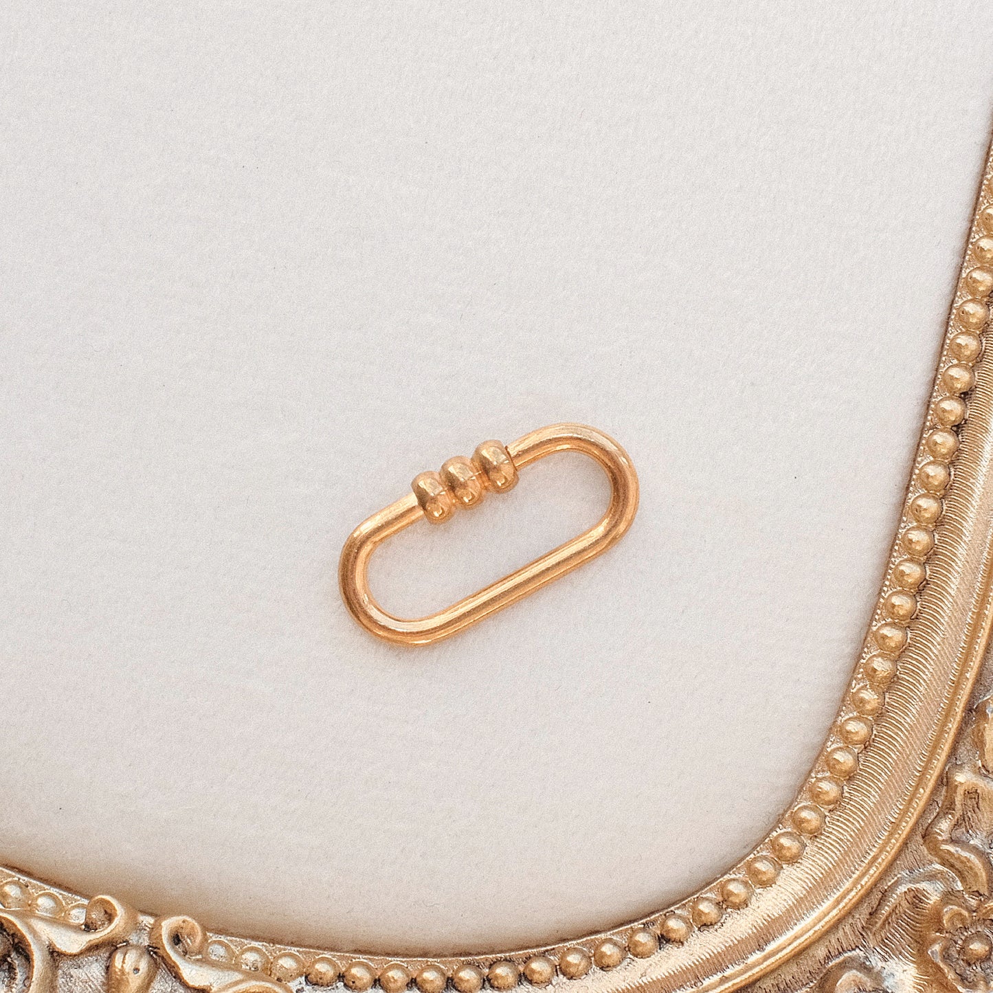 No.5 Gold Charm Holder