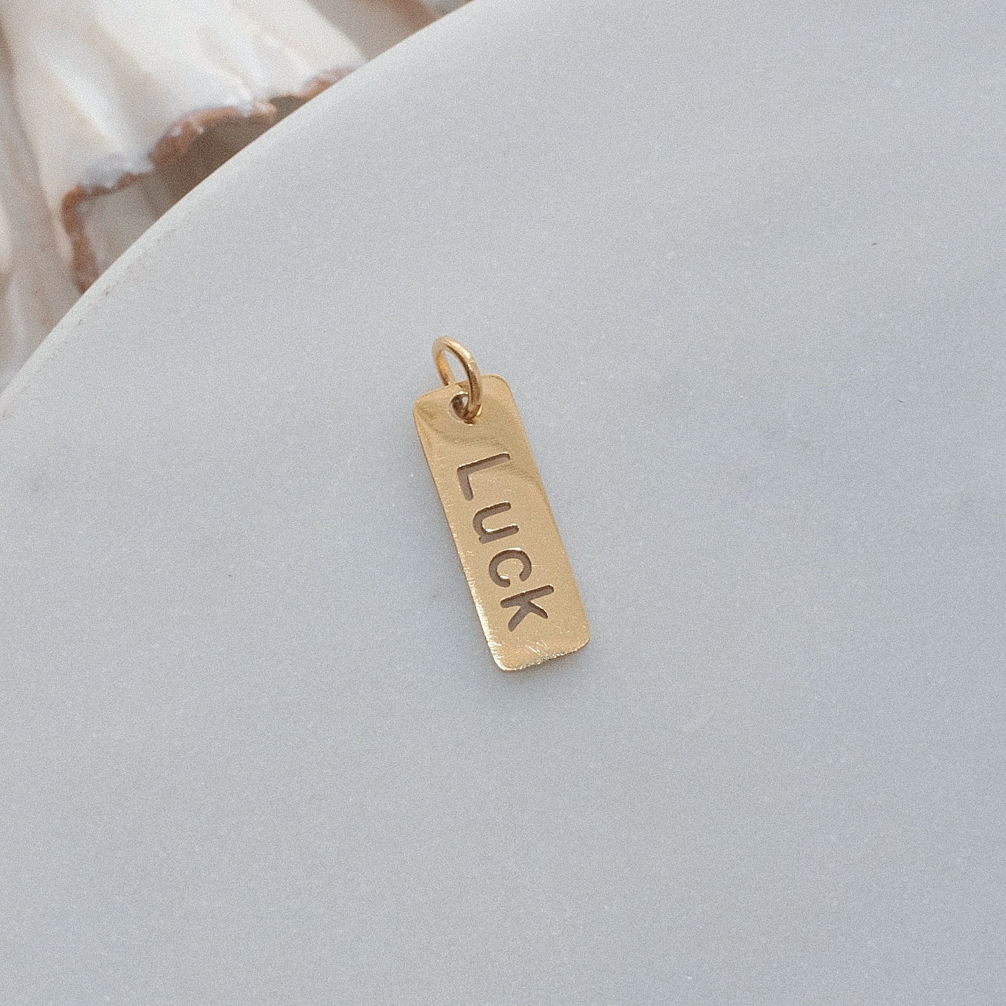 Gold Luck Charm
