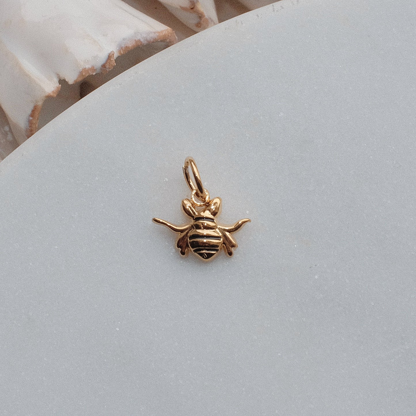 Gold Bee Charm