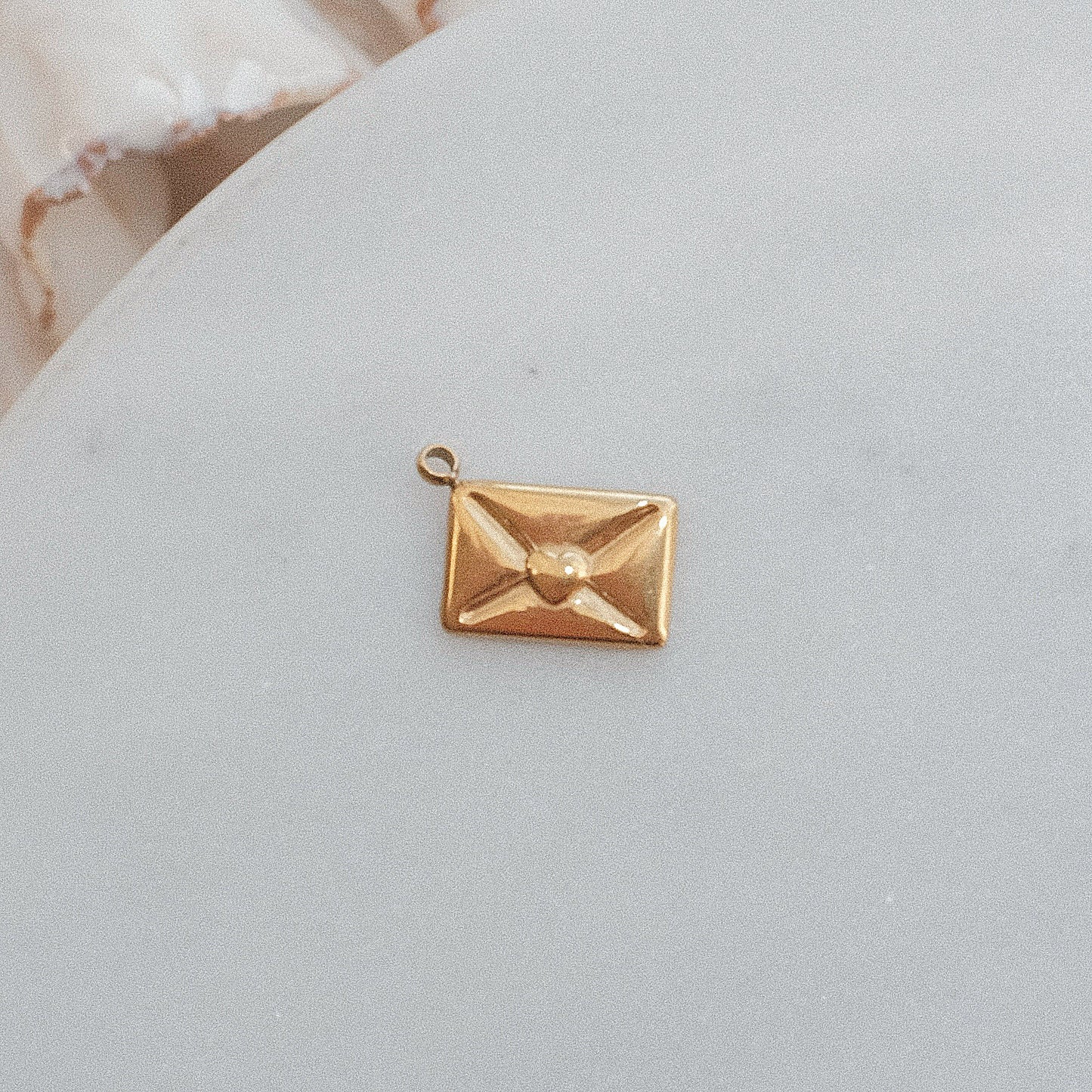 Gold Love Letter Charm
