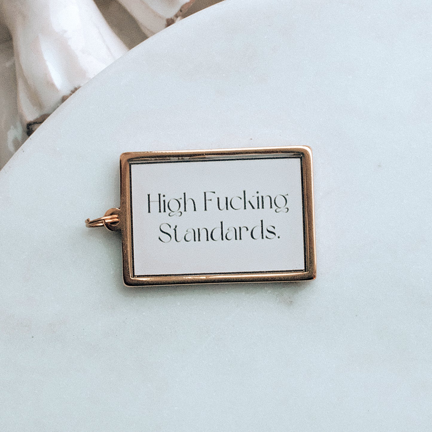 Gold Standards Pix Charm