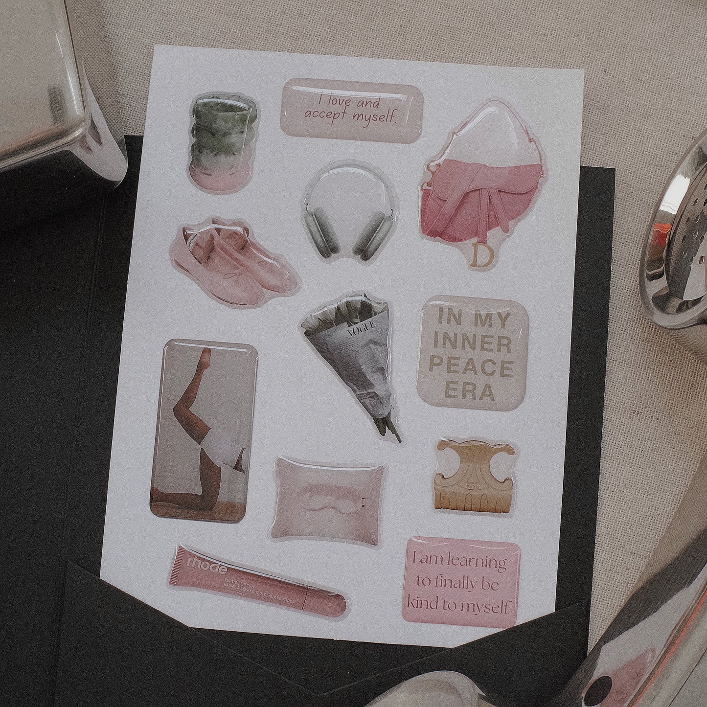 Calm & Collected Sticker Set