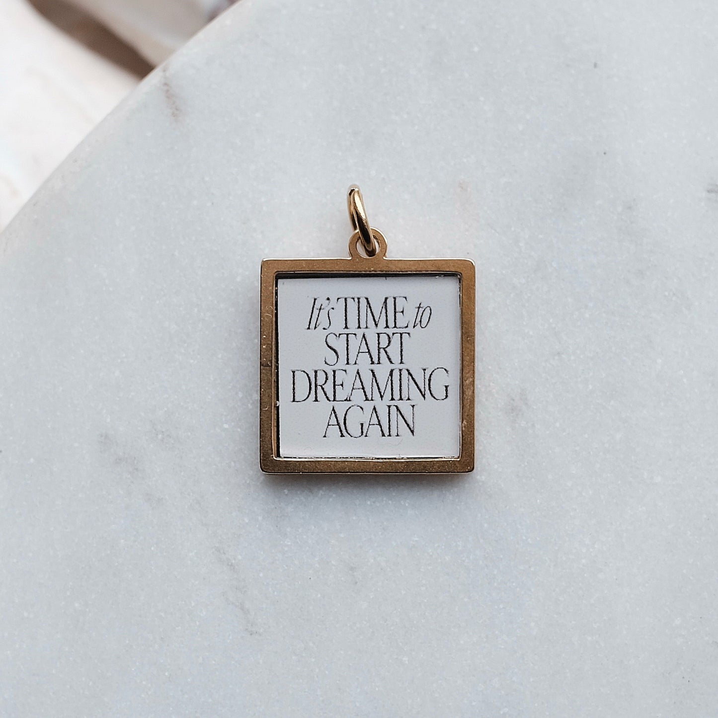 Gold Dream Again Pix Charm