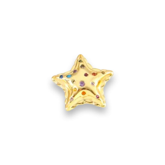 Gold Plated Balloon Star