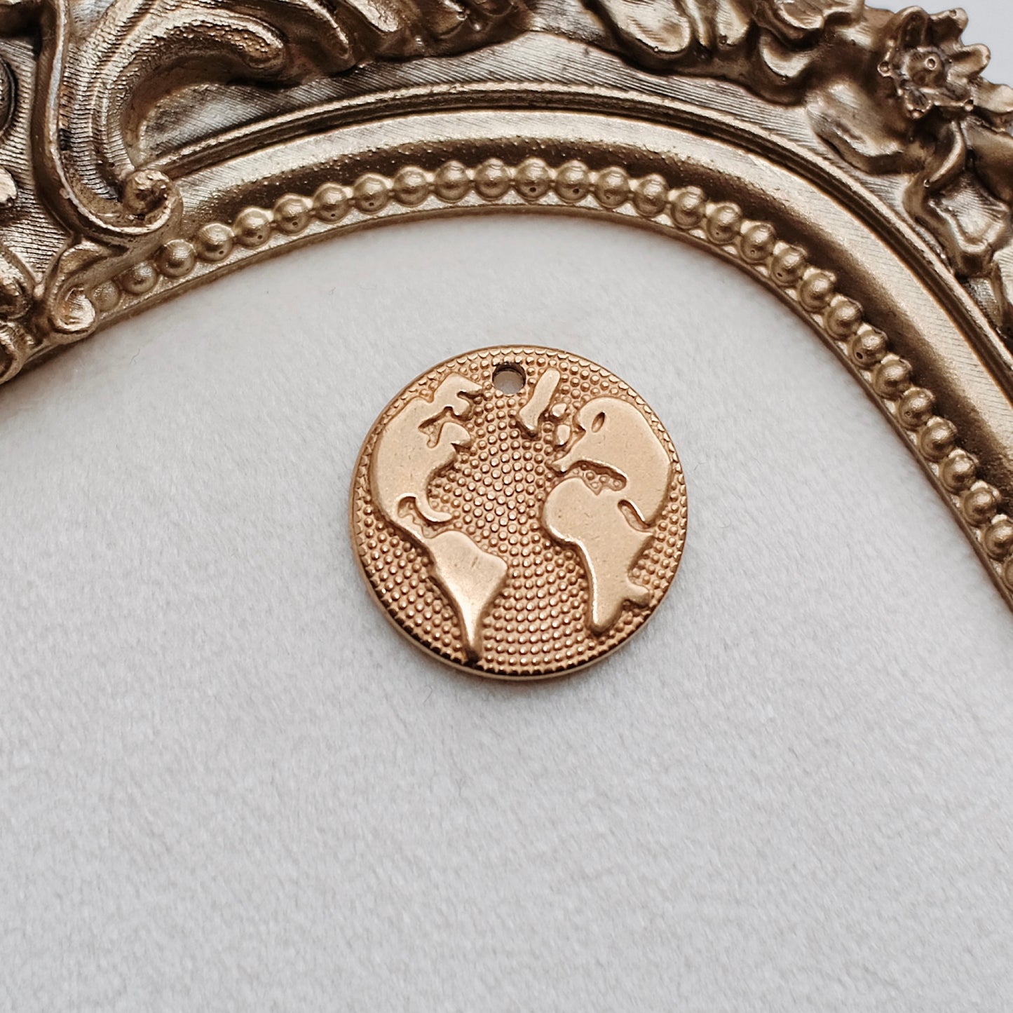 Gold Earth Charm