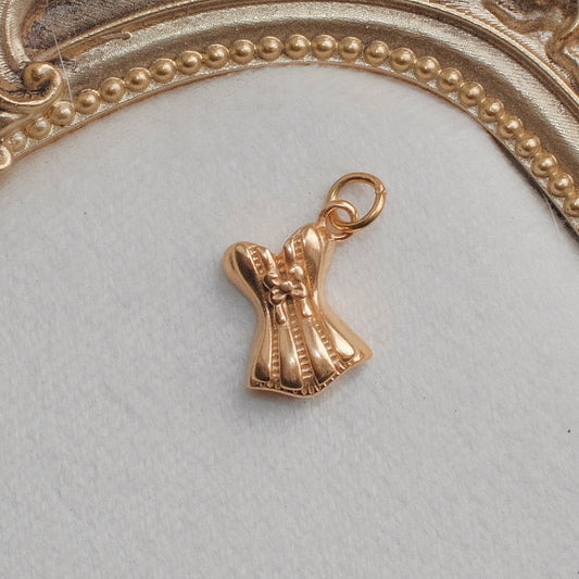 Gold Corset Charm