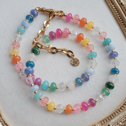 Jade Beaded Necklace