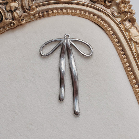 Tiffany Silver Bow Charm