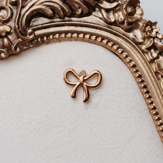 Gold Sailor Bow Charm