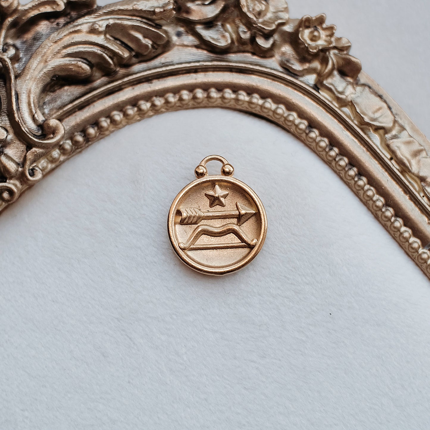 Sagittarius Gold Charm