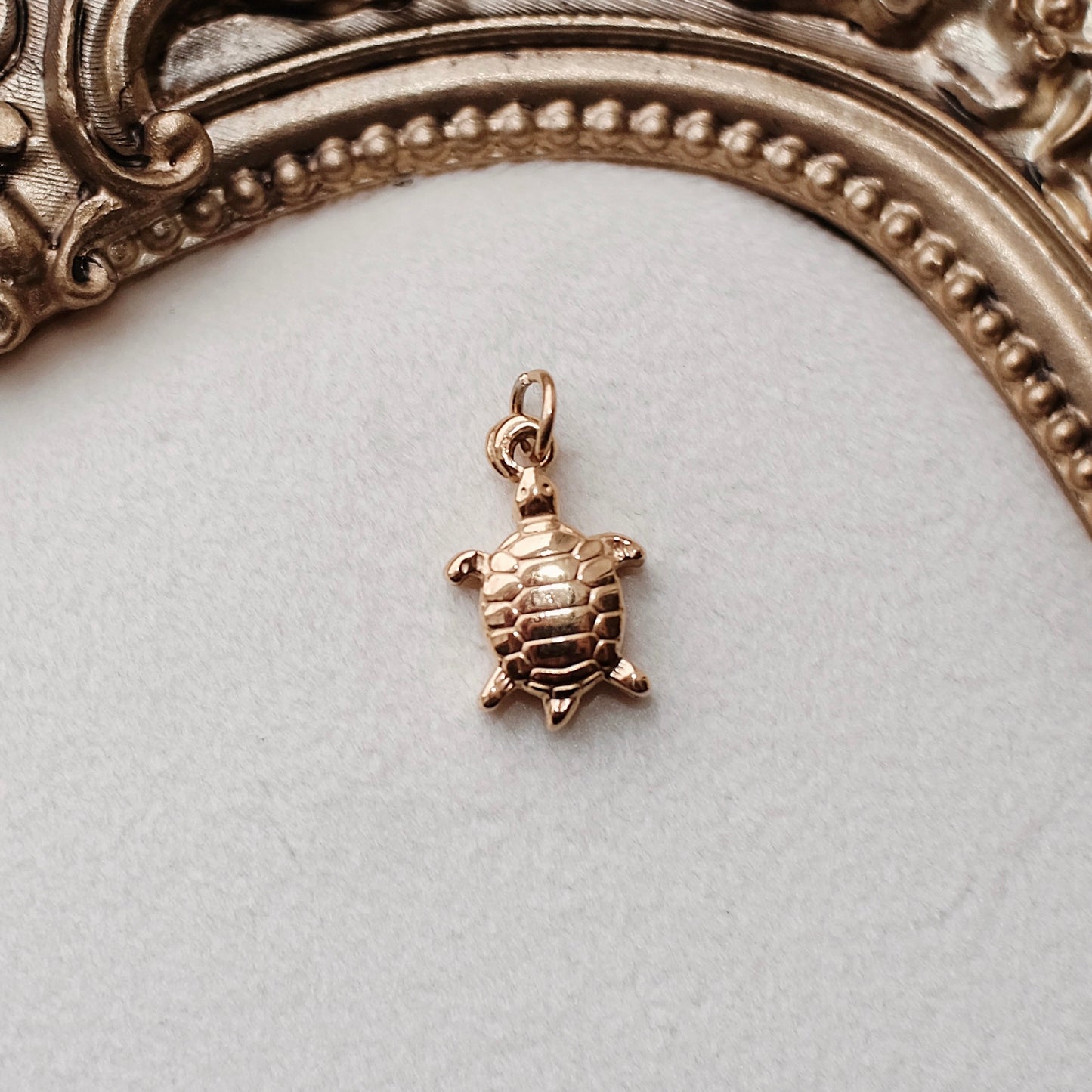 Gold Turtle Charm