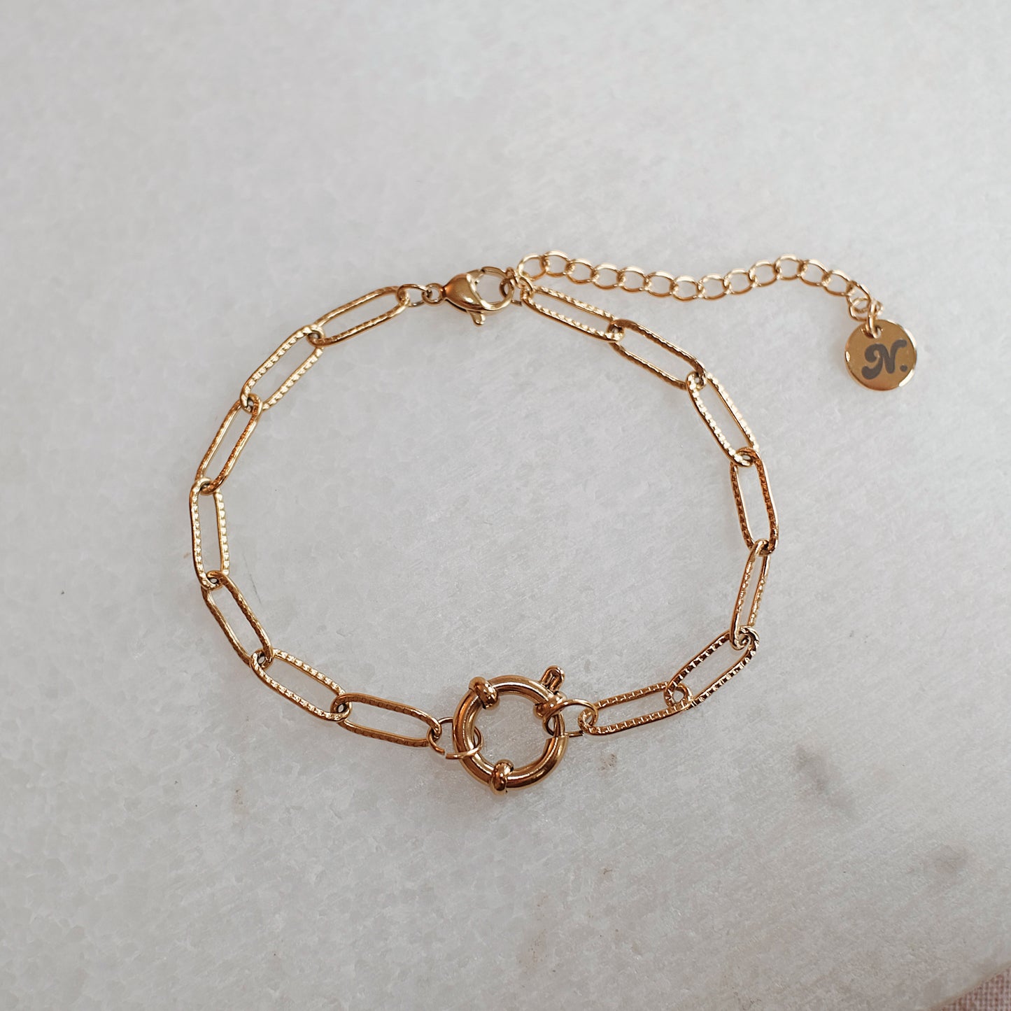 No.7 Gold Bracelet