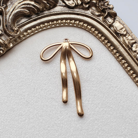 Tiffany Gold Bow Charm