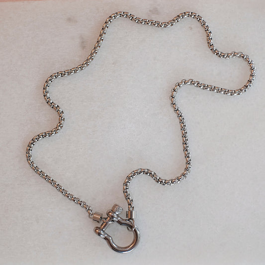 No.8 Silver Necklace