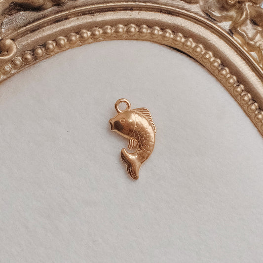 Gold Fish Charm