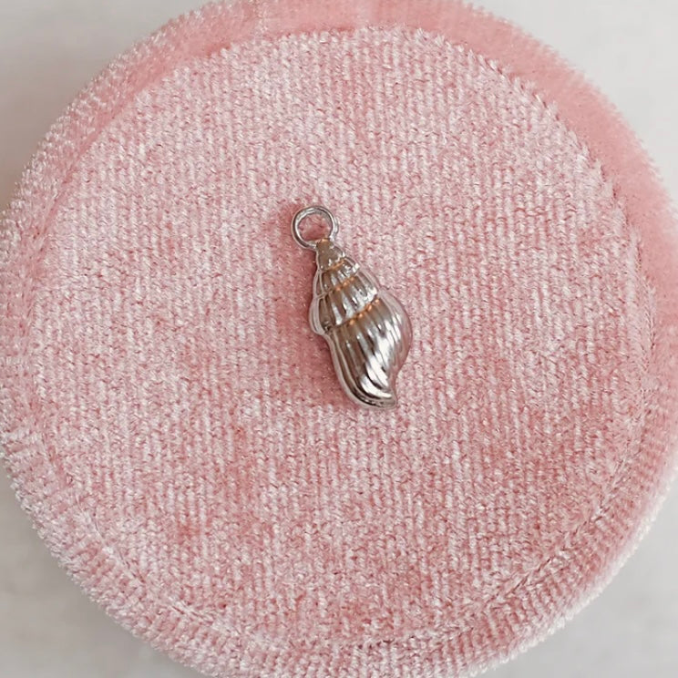 Silver Shell Charm