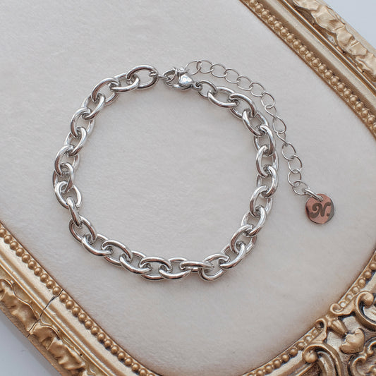 No.7 Silver Bracelet