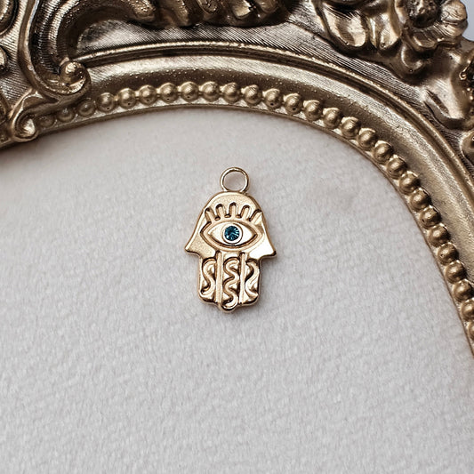 Hamsa Evil Eye Charm