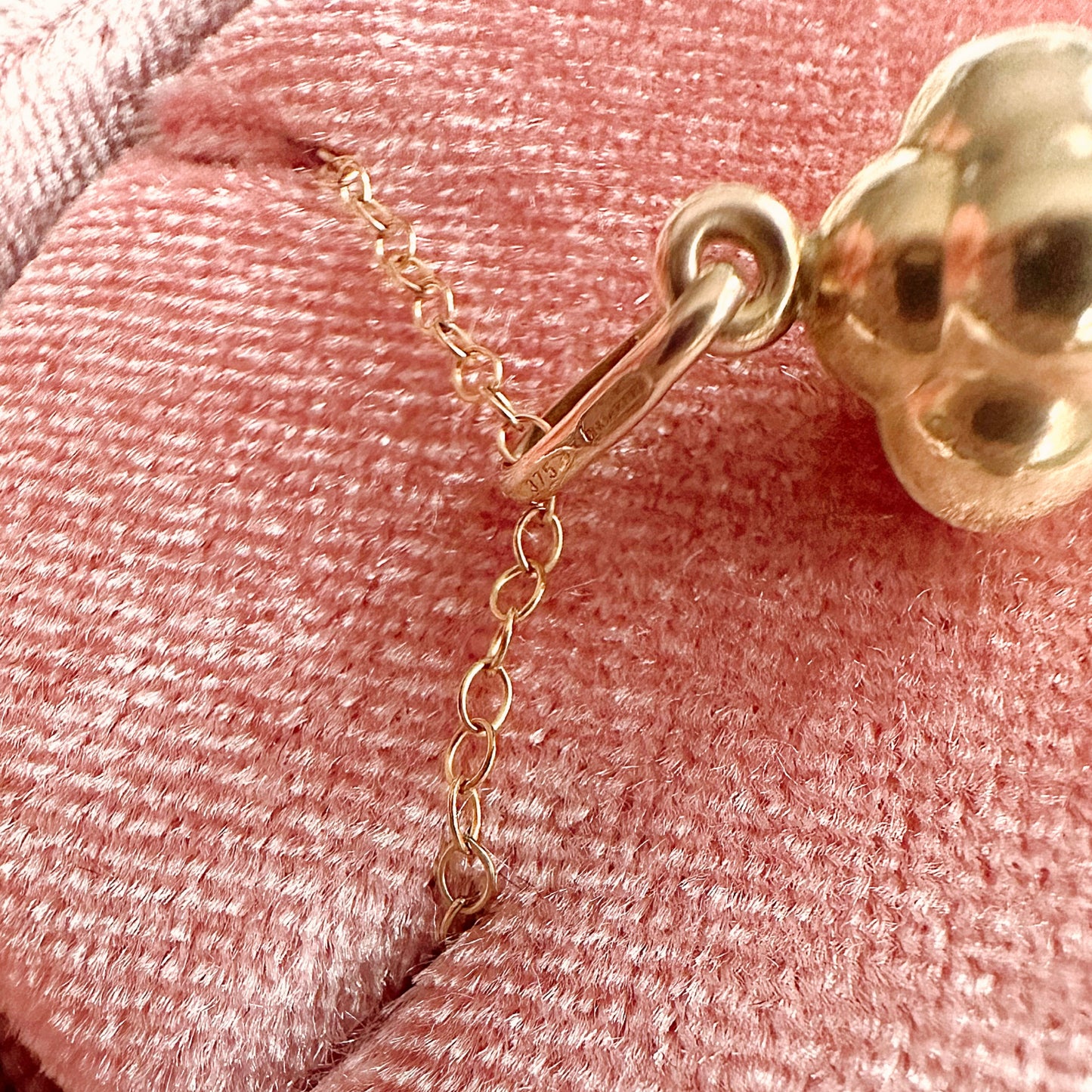 90s 9ct Gold Ice Cream Cone Charm