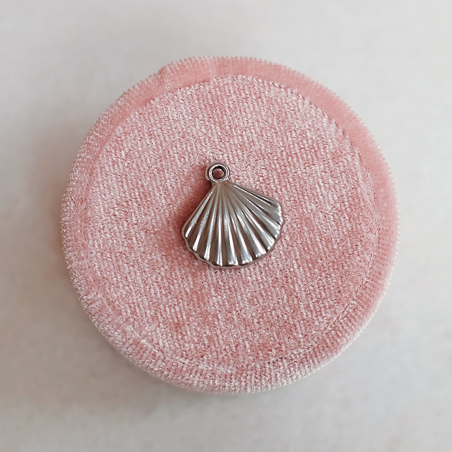 Silver Sea Shell Charm