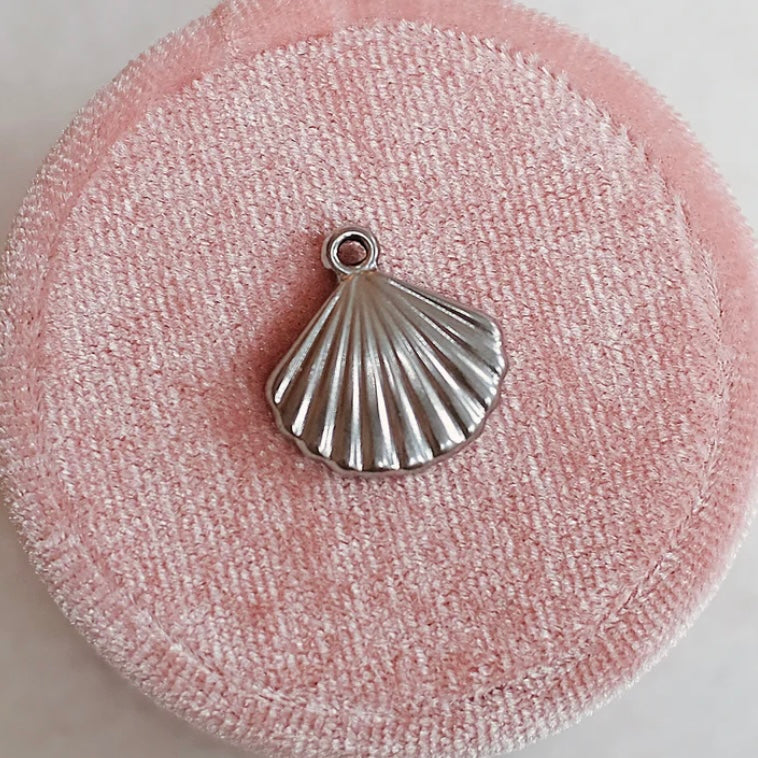 Silver Sea Shell Charm