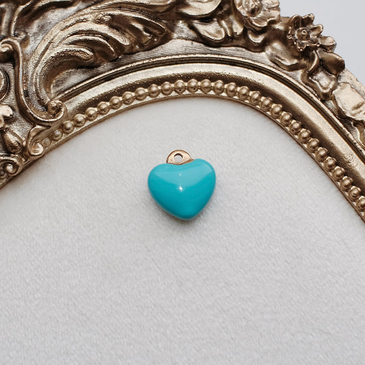 Blue Heart Charm