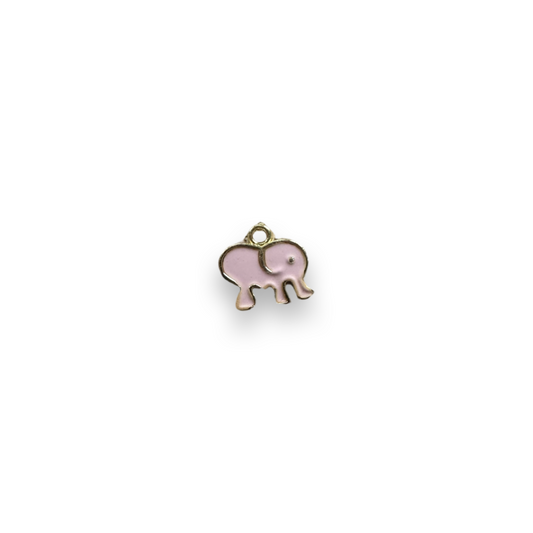 Gold Plated Pink Elephant