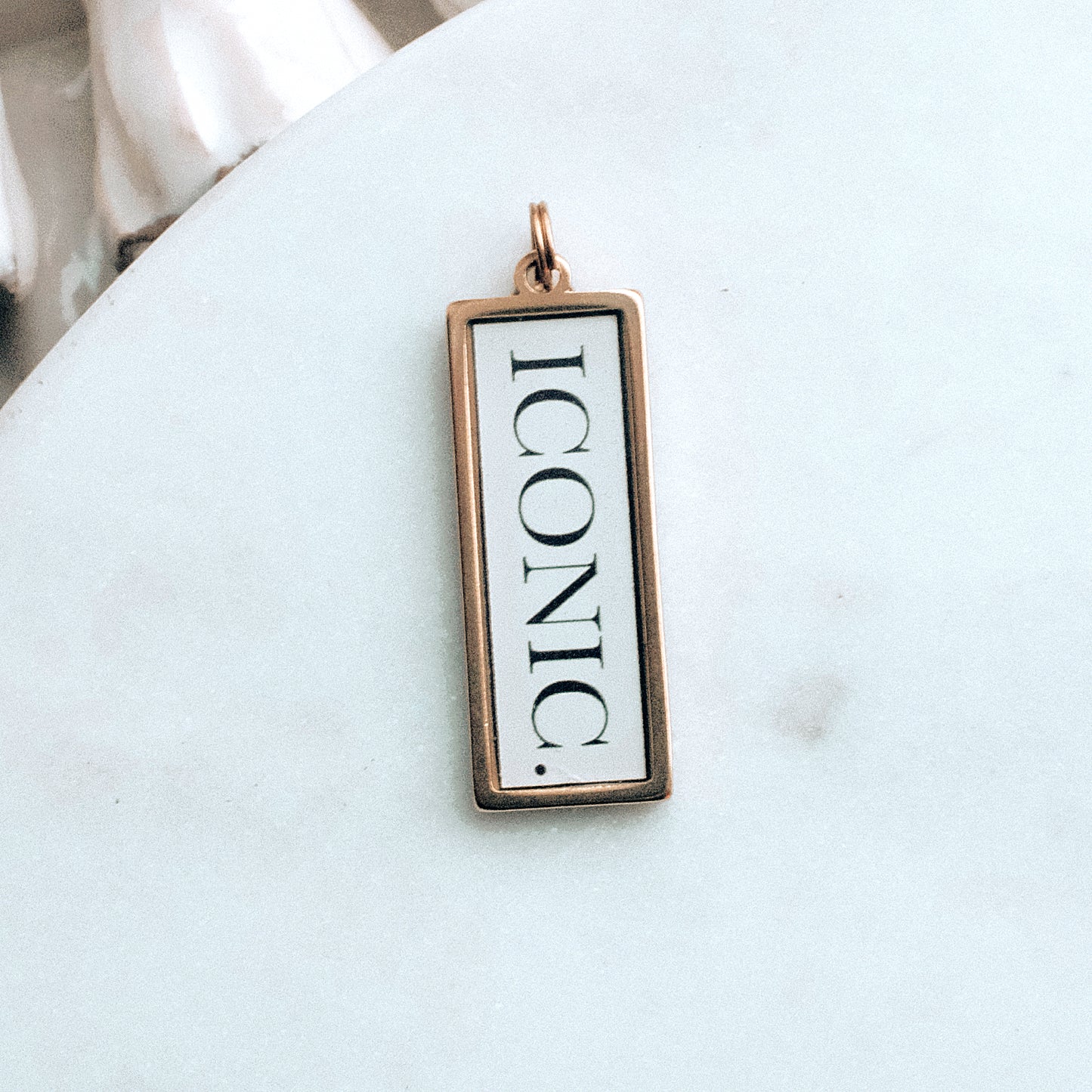 Gold Iconic Pix Charm