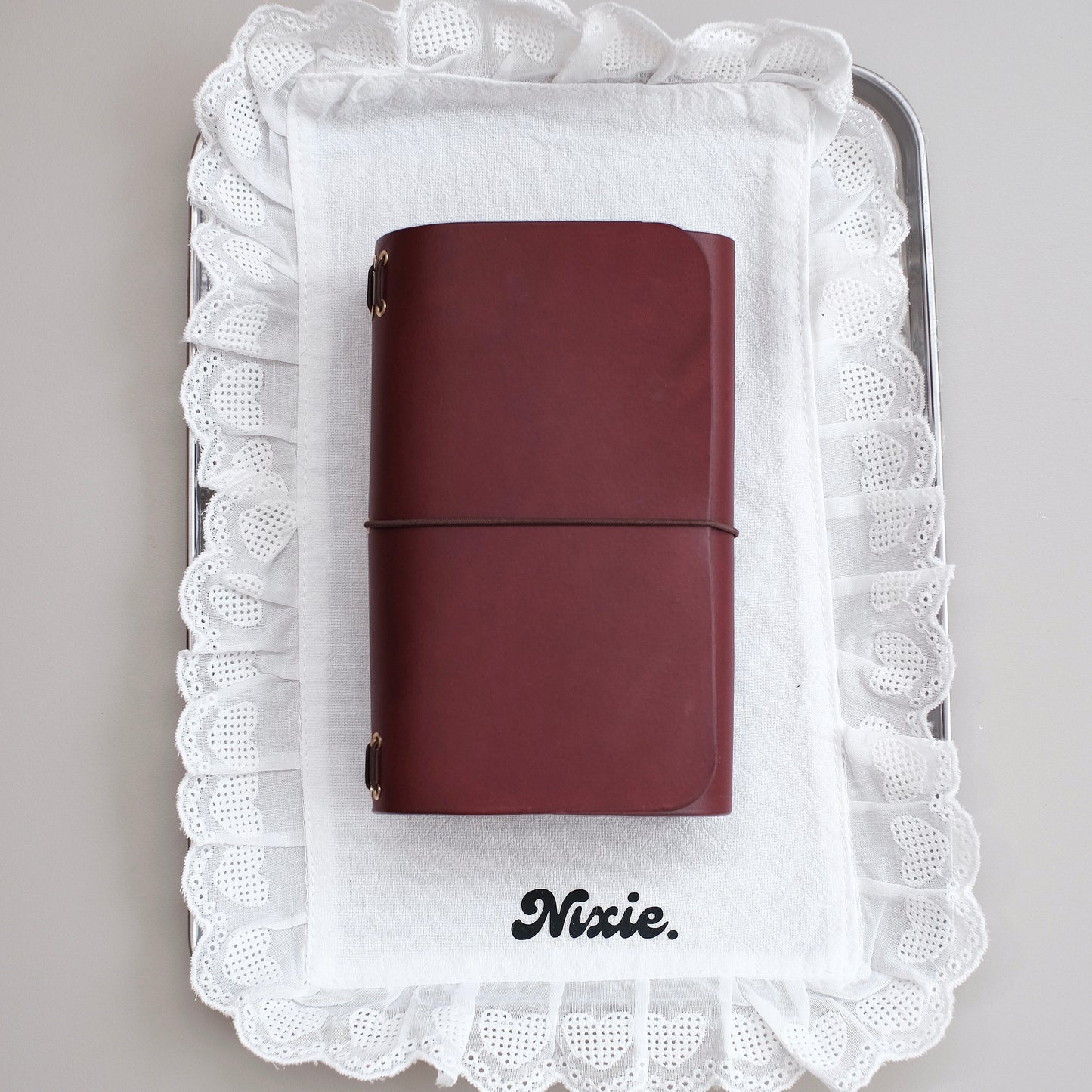 Pocket Burgundy Journal