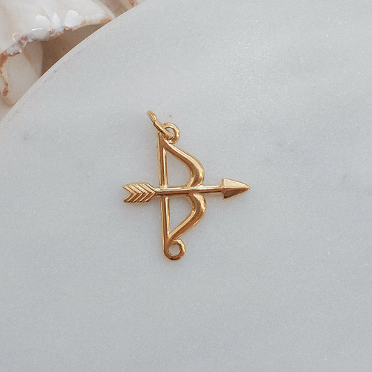 Gold Arrow Charm