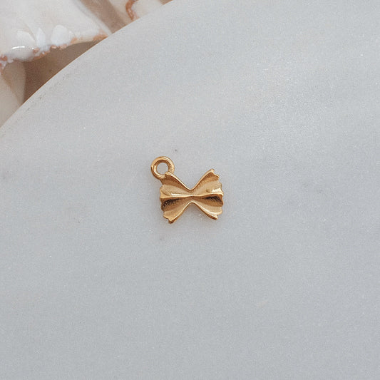 Gold Pasta Charm