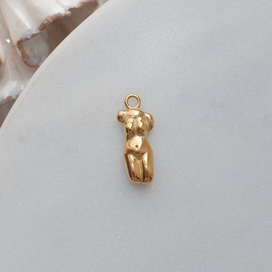 Gold Naked Body Charm