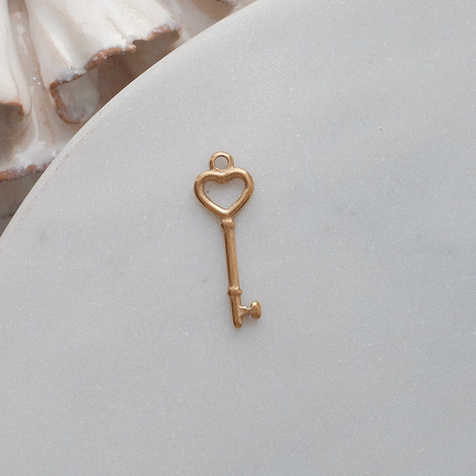 Gold Key Charm