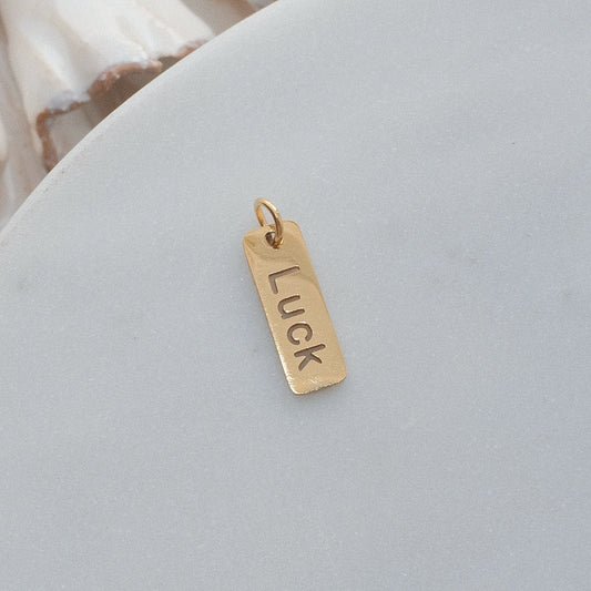 Gold Luck Charm