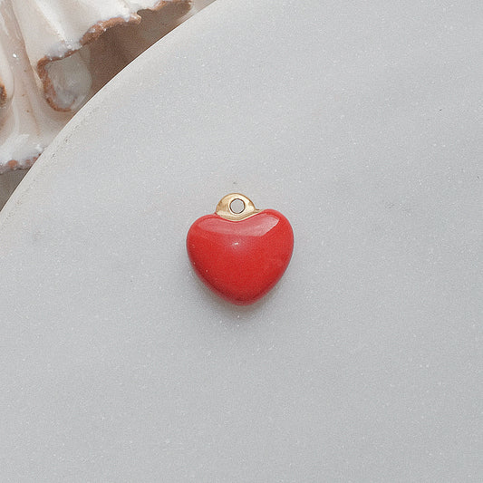 Red Heart Charm