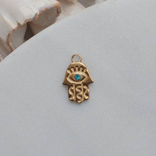 Hamsa Evil Eye Charm