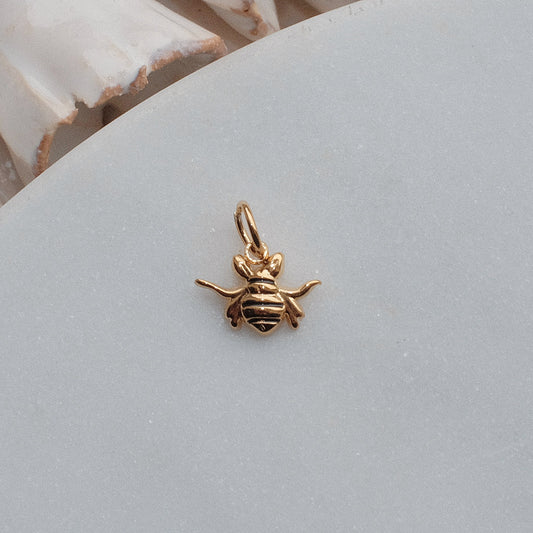 Gold Bee Charm