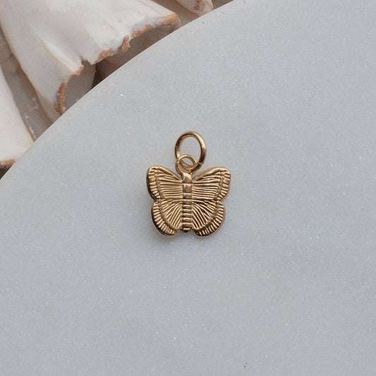 Gold Butterfly Charm