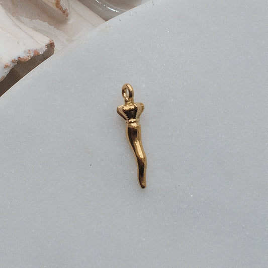 Gold Cornicello Charm
