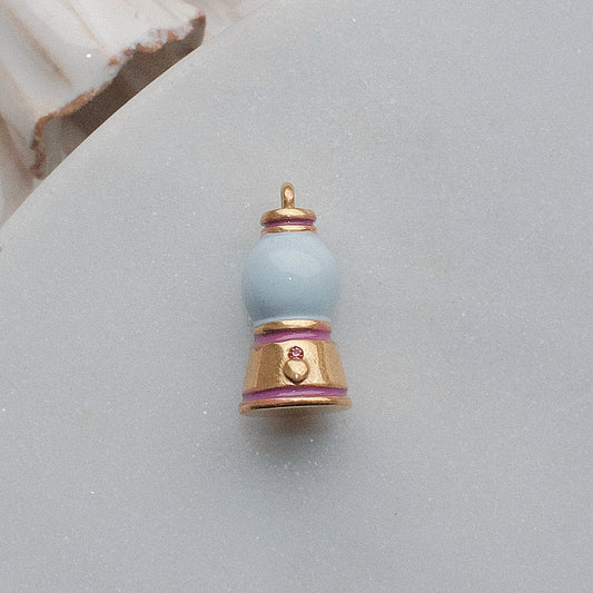 Gold Gumball Charm