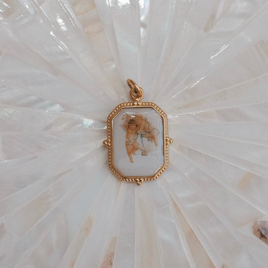 Gold Cherub Fifi Charm