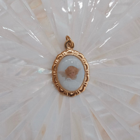 Gold Cherub Cici Charm