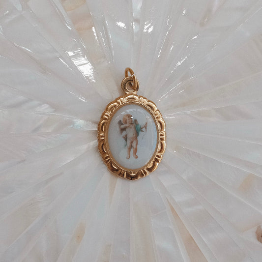 Gold Cherub Bibi Charm