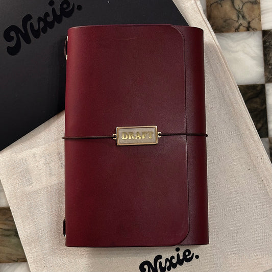 Pocket Burgundy Journal
